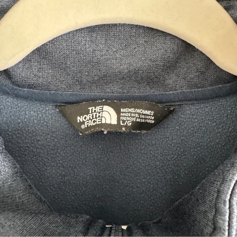 The North Face Navy Blue Half-Zip Fleece Jacket